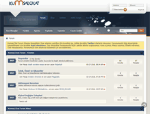 Tablet Screenshot of forum.kumsalchat.com